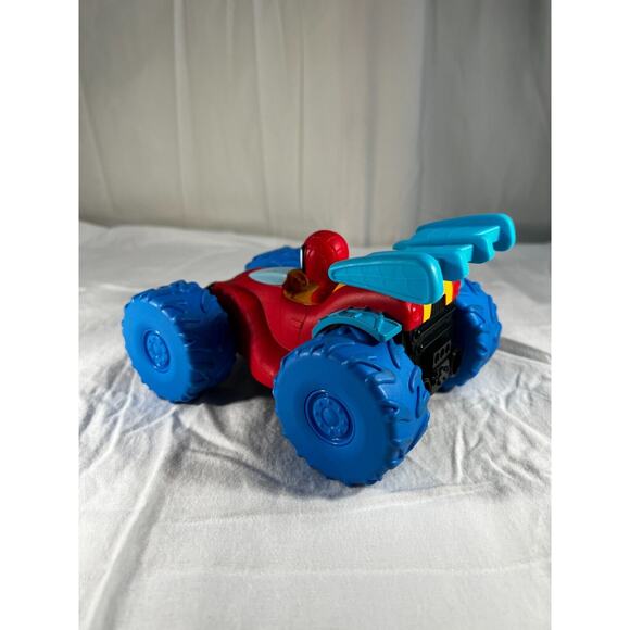 Marvel Spidey & Amazing Friends Web Climber Vehicle with Rev-Up Jazwares 2024 7" - Picture 9 of 16